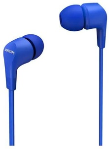Philips, Philips E1105BL HiFi In Ear Kopfhörer In Ear Lautstärkeregelung Blau, Philips In-Ear-Kopfhörer TAE1105BL/00 Blau