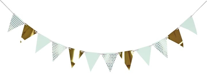 Micasa, Wimpelgirlande JILL, Micasa, I AM CREATIVE Wimpelgirlande, 3.6m 6010.976 mint, gold