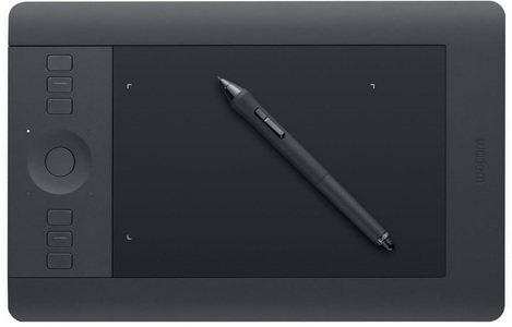 Wacom, Wacom Intuos Pro S (En, DE, RU, SV, PL) - Grafiktablet (Schwarz), Intuos Pro S, Grafiktablett
