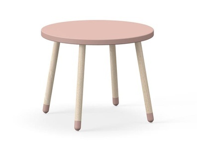 FLEXA, Flexa Play Kindertisch Light Rose Ø 60 cm, 