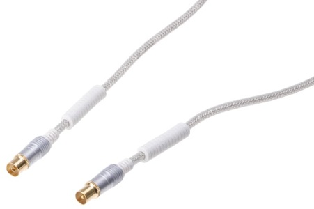 undefined, Antennen Anschlusskabel, Schwaiger Antennen-Anschlusskabel Weiss
