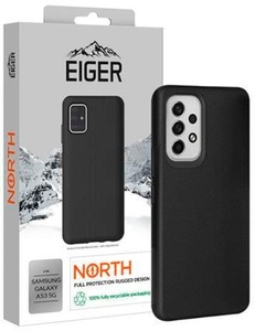 EIGER, Eiger - Samsung Galaxy A53 5G North Case Premium Hybrid Schutzhülle (EGCA00362) - Schwarz, Eiger Samsung Galaxy A53 5G Outdoor-Cover North Rugged Schwarz (EGCA00362)