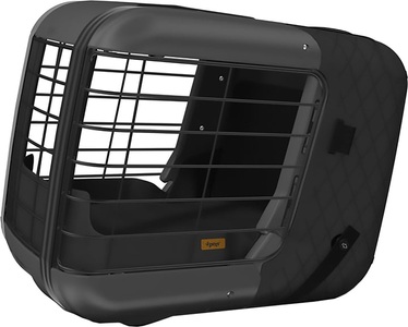 4pets, 4pets Transportbox Auto Caree Black Series, 4pets Transportbox Caree schwarz