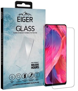 Oppo, Eiger - Oppo A74 5G / A54 5G Panzer Glas Display Schutzfolie Case Friendly (EGSP00767), Eiger - Oppo A74 5G / A54 5G 2.5D Panzer Glas Display Case Friendly (EGSP00767)