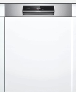 Bosch, Bosch SMI8YCS03E Geschirrspüler, Bosch Serie 8, Teilintegrierter Geschirrspüler, 60 cm, Edelstahl, SMI8YCS03E