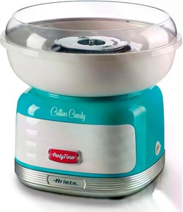 Ariete, ARIETE Party Time - Zuckerwattemaschine (Blau), Ariete Zuckerwatten Maschine 500W Blau