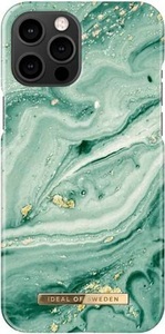 Apple, iDeal of Sweden - iPhone 12 Pro Max Hardcase Hülle (IDFCSS21-I2067-258) - Mint Swirl Marble, 