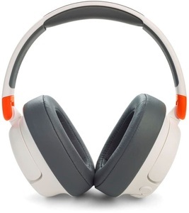 JBL, JBL - JR 460NC ANC Kinder Bluetooth 5.0 Kopfhörer On-Ear 85dB Begrenzte Lautstärke (JBLJR460NCWHT) - Weiss / Grau, JBL JR460NC - Bluetooth Kopfhörer (Over-ear, Weiss)