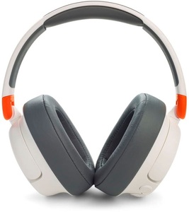 JBL, JBL - JR 460NC ANC Kinder Bluetooth 5.0 Kopfhörer On-Ear 85dB Begrenzte Lautstärke (JBLJR460NCWHT) - Weiss / Grau, JBL JR460NC - Bluetooth Kopfhörer (Over-ear, Weiss)