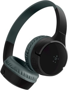 undefined, Belkin SOUNDFORM Mini Kopfhörer Kopfband 3,5-mm-Anschluss Mikro-USB Bluetooth Schwarz, BELKIN SoundForm Mini - Bluetooth-Kinderkopfhörer (On-ear, Schwarz)