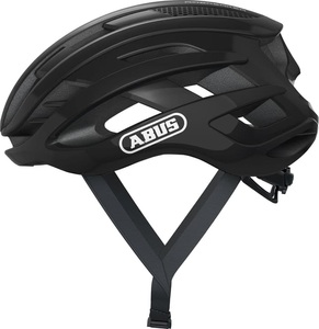 ABUS, Abus AirBreaker Velohelm kohle, ABUS Velohelm Airbreaker - Shiny Black (Grösse: S (51-55 cm))