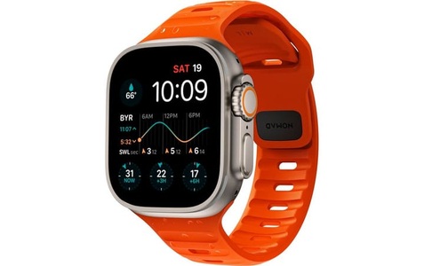 Nomad, Nomad Armband Sport Band Ultra Apple Watch Orange, Nomad Smartwatch-Armband »Sport Band Ultra Apple Watch«