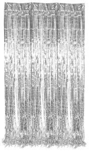 Micasa, Lametta Vorhang CINDY, Micasa, I AM CREATIVE Lametta Vorhang, 0.9x2.4 m 6010.979 silber