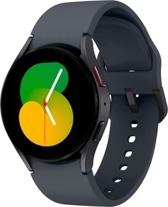 Samsung, SAMSUNG Galaxy Watch5 (40 mm, Bluetooth-Version) - Smartwatch (Breite: 20 mm, -, Graphite), SAMSUNG Smartwatch Galaxy Watch5