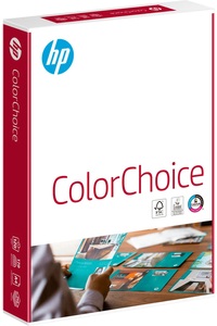 Hp, HP ColorChoice Kopierpapier A4 250 Blatt, Kopierpapier Hewlett Packard ColorChoice, DIN A4, 120 g/m², hochweiss, 1 Paket = 250 Blatt