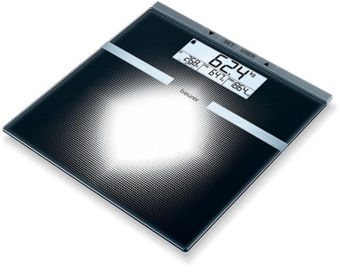 BEURER, Beurer Bg21 - Personenwaage (Schwarz), BEURER Personenwaage BG 21
