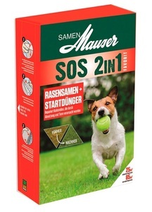Samen Mauser, Samen Mauser SOS Rasen Rasensamen, Samen Mauser SOS 2in1 Rasen