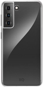 Xqisit, Xqisit Flex Case Clear S21+ Hülle, XQISIT - Samsung Galaxy S21+ Plus 5G Antibakterielle Flex Case Gummi Hülle (44686) - Transparent