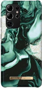 iDeal of Sweden, iDeal of Sweden - Samsung Galaxy S21 Ultra 5G Hardcase Hülle (IDFCAW21-S21U-320) - Golden Olive Marble, 