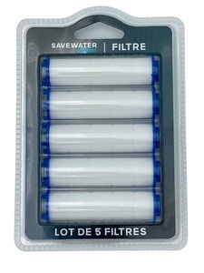 BEST DIRECT, Best Direct Ersatzfilter Set zum Save Water Power Duschkopf, 