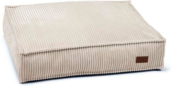 Designed by Lotte, Designed by Lotte Hundekissen Gerippt 70x55x15 cm Hellgrau, Designed by Lotte Liegekissen Ribbed, hellgrau - ca. L 70 x B 55 x H 15 cm