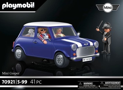 PLAYMOBIL, 70921 Mini Cooper, Konstruktionsspielzeug, PLAYMOBIL Licensed Cars Mini Cooper (70921)