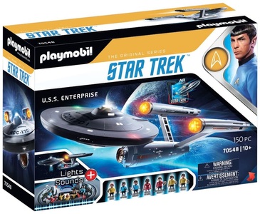 PLAYMOBIL, 70548 Star Trek - U.S.S. Enterprise NCC-1701, Konstruktionsspielzeug, playmobil® Star Trek - U.S.S. Enterprise NCC-1701 70548