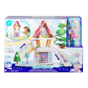 undefined, Enchantimals Hasen Skihütte Spielset, 