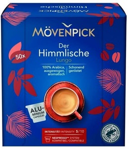 Mövenpick, Mövenpick Kaffeekapseln Der Himmlische 50 Stück, Mövenpick Kaffeekapseln Der Himmlische 50 Stück