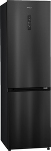 TRISA, Trisa Kombi Kühlschrank 378 L, Edelstahl Schwarz, 