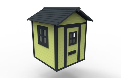 undefined, Kinderspielhaus Aline grün, Colibri Spielhaus Aline Grün | 134 × 110 × 124 cm