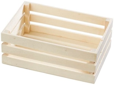 HobbyFun, HobbyFun Mini-Utensilien Holzkisten Set Holzkiste, HobbyFun Mini-Utensilien Holzkisten Set