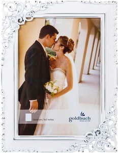 Goldbuch, Goldbuch Bilderrahmen Eternity Weiss, Goldbuch Bilderrahmen Eternity Weiss, 13 x 18 cm