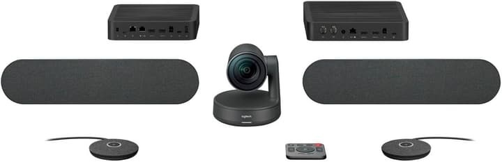 Logitech, Logitech Rally Plus Ultra-HD 4K-Webcam 1440 x 720 Pixel Standfuß, Logitech Rally Plus USB System 4K/UHD 60 fps