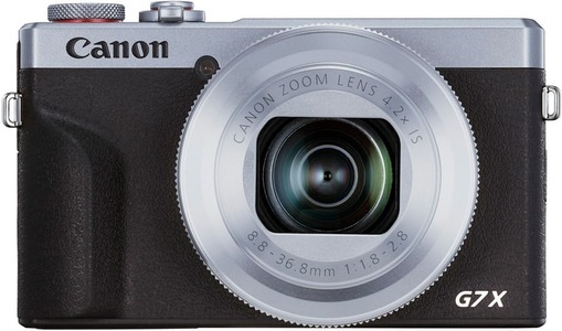 Canon, Canon PowerShot G7 X Mark III Silver Kompaktkamera, Canon - PowerShot G7 X Mark III