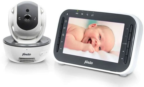 Alecto, ALECTO DVM-200 - Babyphone (Weiss/Anthrazit), Alecto Babyphone DVM-200 Weiss-Grau, 4.3 Zoll Display