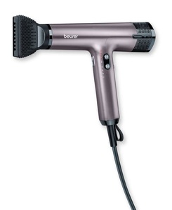 BEURER, BEURER HC 100 Excellence - Haartrockner (Grau), HC 100, Haartrockner
