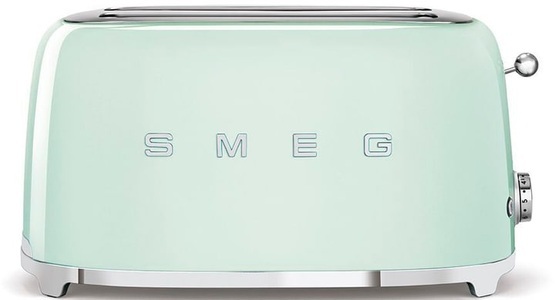 SMEG, SMEG 50's Retro Style Langschlitztoaster 2 Scheiben pastellgrün, SMEG 5232.31 50's Retro Style - Toaster (Grün)