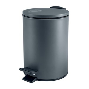 Spirella, Spirella - Abfalleimer Adelar 3 L - Dunkelgrau, 