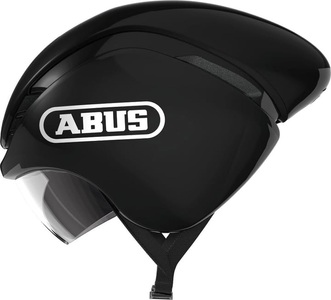 ABUS, Abus GameChanger TT Velohelm kohle, Abus Velohelm GameChanger TT - Shiny Black (Grösse: L (58-62 cm))