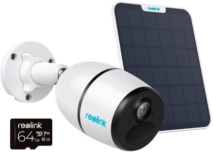 REOLINK, Reolink GO Plus inkl. Solarpanel 2 & 64Gb Micro-SD Überwachungskamera, REOLINK Go Plus inkl. Solar Panel 2 + 64GB Micro-SD - Überwachungskamera (Full-HD, 2560 x 1440 p)