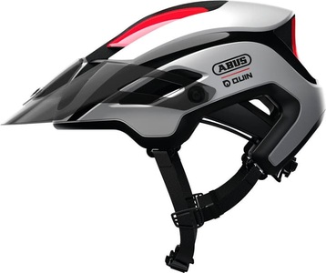 ABUS, Abus Montrailer Quin Velohelm weiss, ABUS Velohelm MonTrailer Quin - Polar White (Grösse: L (57-61 cm))