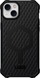 Urban Armor Gear, Urban Armor Gear Essential MagSafe Case Apple iPhone 14 Plus Schwarz, UAG Back Cover Essential Armor iPhone 14 Plus Schwarz