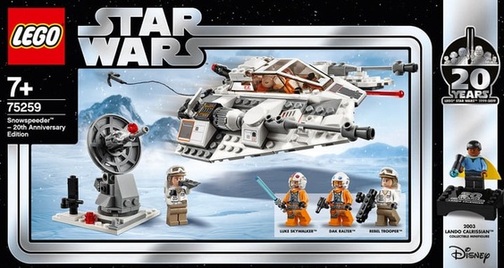 LEGO, LEGO Star Wars Snowspeeder (20th Anniversary Edition) #75259, 