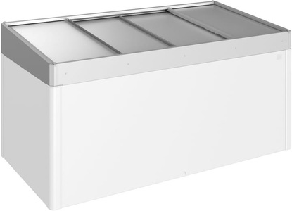 Biohort, Biohort Frühbeetaufsatz zu Hochbeet, Biohort Frühbeetaufsatz HochBeet 2x1 Silber
