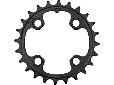SRAM, SRAM MTB Kettenblatt 11-fach No-Pin GX 64mm schwarz 24T 2019 Kettenblätter, SRAM Chainring GX 64 BCD No Pin 24T 2x11 Kettenblätter