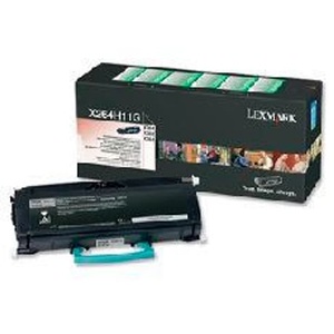 Lexmark, Lexmark schwarz Toner-Modul, Lexmark Toner, schwarz, Prebate, X264H11G, (9'000 Seiten)