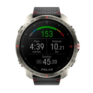 POLAR, Polar Grit X pro Titan Sportuhr schwarz, Polar GRIT X PRO TITAN Sportuhr