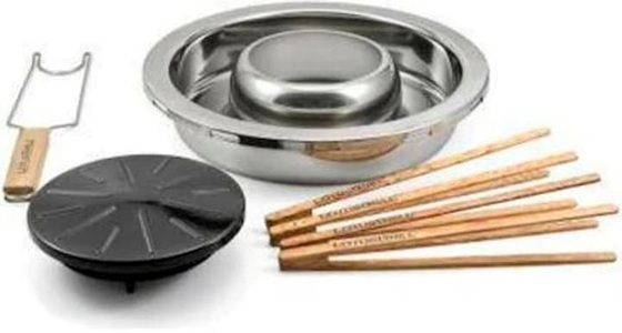 Lotusgrill, LotusGrill Fondue-Aufsatz für LotusGrill Zubehör FG-SET, LotusGrill Fondue-Aufsatz für LotusGrill Zubehör FG-SET