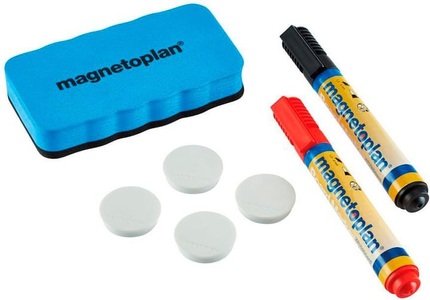 magnetoplan, Magnetoplan Whiteboard Zubehör-Set Whiteboard Starter Kit 37102 37102, Magnetop Whiteboard Starter-Kit, 37102